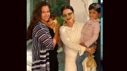 Sameera Reddy&rsquo;s Throwback Pics With Veteran Actress Rekha Go Viral on Social Media