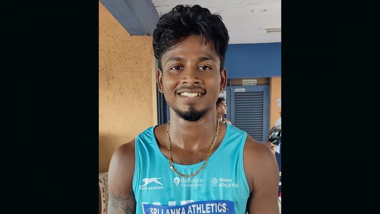 Santhosh Kumar Wins Gold Medal in Men’s 400m Hurdles Event at Sri Lanka Athletics National Championships 2023