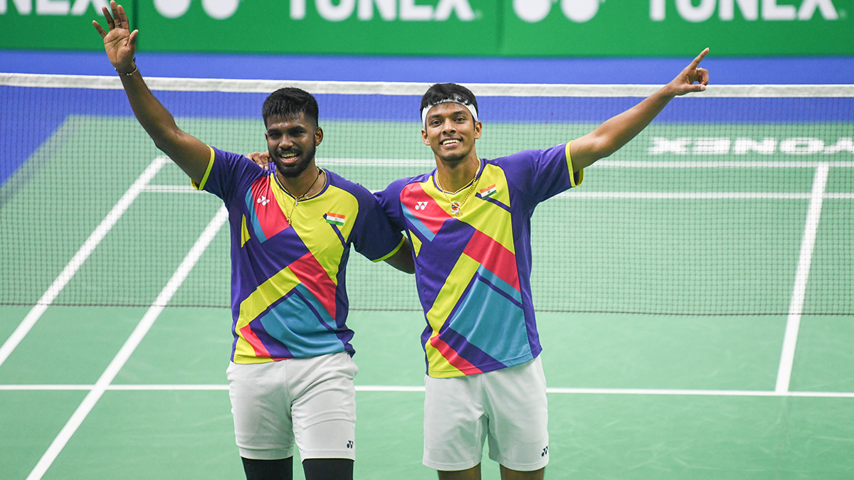 Satwiksairaj Rankireddy-Chirag Shetty vs Kim Astrup-Anders Skaarup Rasmussen,BWF World Championships 2023 Free Live Streaming Online Know TV Channel and Telecast Details of Mens Doubles Quarterfinal Badminton Match Coverage 🏆 LatestLY