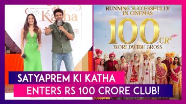 Satyaprem Ki Katha Box Office Collection: Kartik Aaryan And Kiara Advani's Love Story Mints Rs 100 Crore Globally!