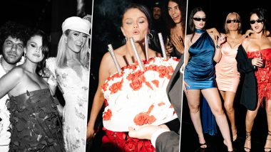 Selena Gomez Shares Pics From Her 31st Birthday Bash! Paris Hilton, Karol G and More Seen at the Star-Studded Party (View Pics)