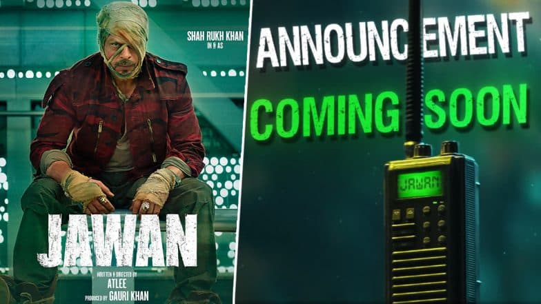 Jawan: Announcement on Shah Rukh Khan and Atlee’s Film Trailer To Happen Soon, Red Chillies Entertainment Drop Motion Poster