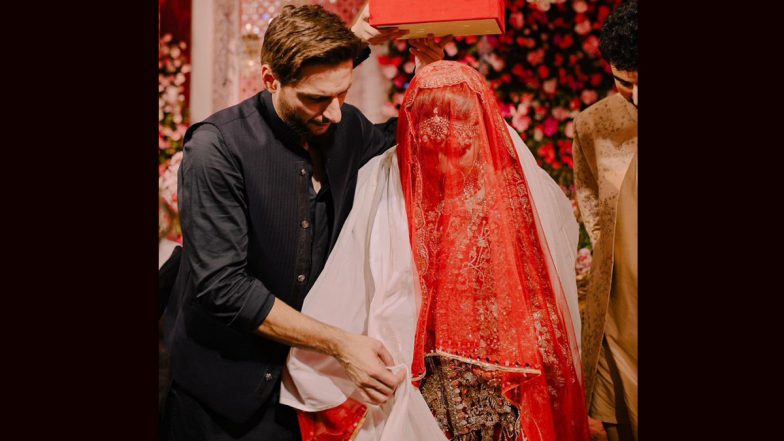 'Meri Pyari Beti..' Shahid Afridi Pens Down Emotional Note For Daughter Aqsa On Her Wedding Reception (See Post)