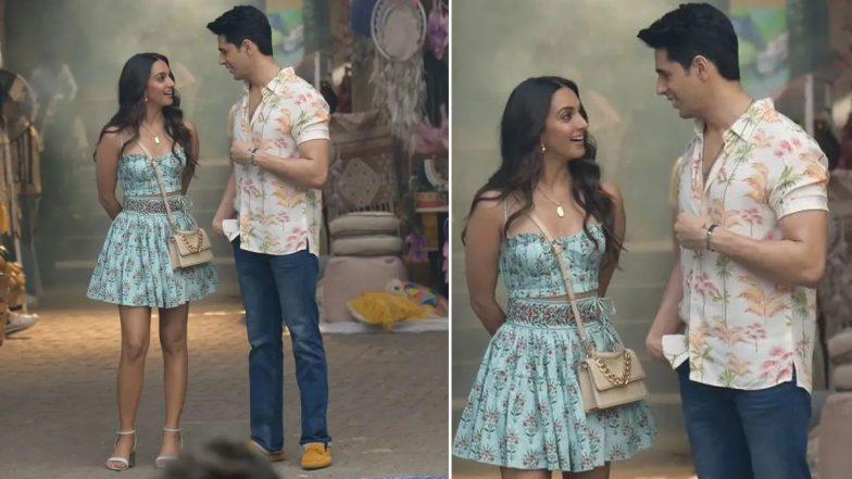 Sidharth Malhotra and Kiara Advani Look Adorable Together in These BTS Stills From an Ad Shoot (View Pics)