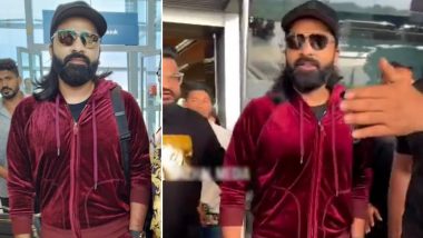 Silambarasan TR Arrives in Malaysia Ahead of Yuvan Shankar Raja’s Concert! See Pics and Videos of STR’s Dapper Airport Look