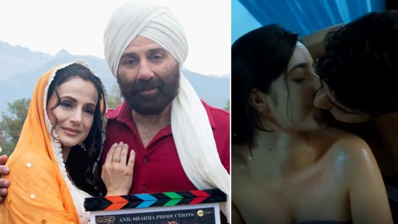784px x 441px - Gadar 2 Actress Simrat Kaur Trolled for Her Hot Kissing Scenes in Dirty  Hari, Co-Star Ameesha Patel Comes to Her 'Defense' | ðŸŽ¥ LatestLY