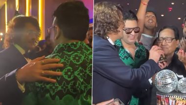 Sonu Nigam Birthday: Singer Ends Feud With Bhushan Kumar After 3 Years at 50th Birthday Party (Watch Video)