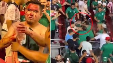 Mexico Supporter Stabbed, Left Drenched in Blood As Violence Breaks Out in Stands During CONCACAF Gold Cup Match, Cops Launch Search For Suspect