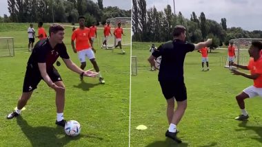 'All That Money and They Couldn’t Get Him a Translator???’ Steven Gerrard Struggles With Language While Interacting With Al-Ettifaq Players During Training, Netizens React After Video Goes Viral