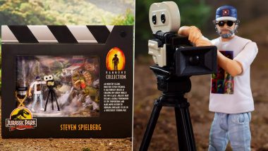 Jurassic Park Clocks 30 Years: Steven Spielberg and the Dilophosaurus Get Their Own Action Figures To Celebrate the Occasion (View Pics)