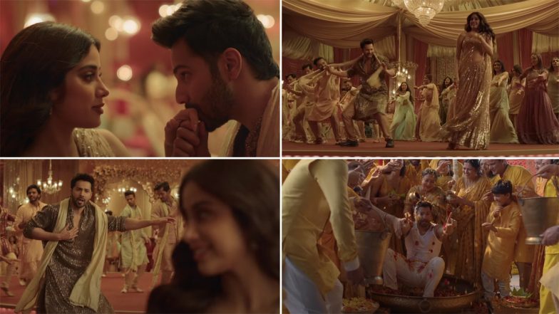 Bawaal Song ‘Dilon Ki Doriyan’: Varun Dhawan and Janhvi Kapoor’s Romantic New Song Will Make You Play This Track on Loop! (Watch Video)