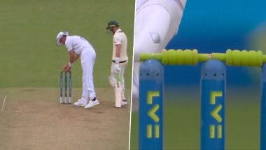 Magic! Marnus Labuschagne Dismissed Next Ball After Stuart Broad Switches Position Of the Bails During ENG vs AUS Ashes 5th Test 2023 , Video Goes Viral