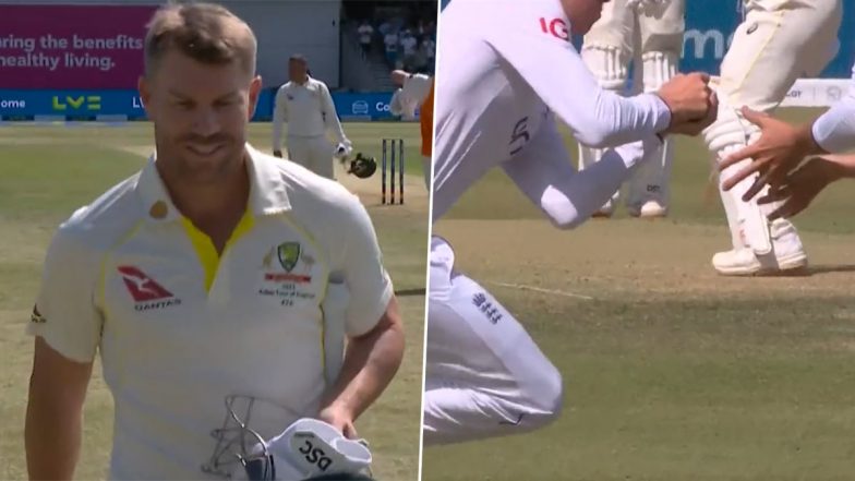 Stuart Broad Dismisses David Warner for 17th Time in Test Cricket! Watch England Pacer Get the Better of Australian Opener on Day 2 of Ashes 2023 3rd Test