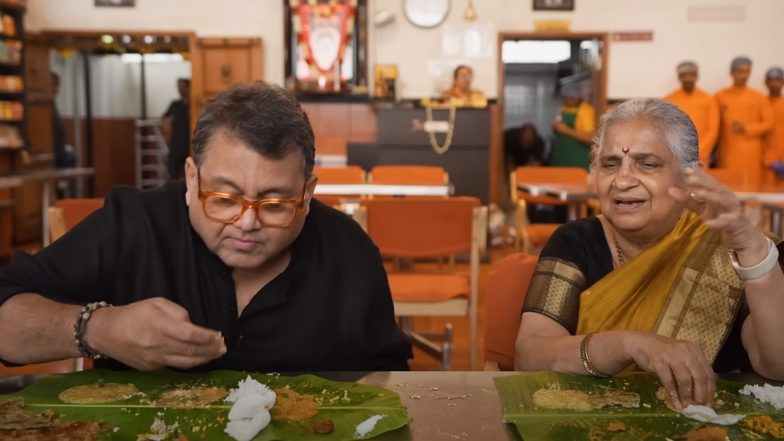 Sudha Murthy Talks About Her ‘Vegetarian’ Meal Preferences During Travels in Kunal Vijjayakar’s Tasting Tradition; Watch Full Video of Interview!