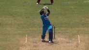Suryakumar Yadav Plays His Trademark &lsquo;Supla Shot&rsquo; Shot During IND vs WI 1st ODI 2023, Video Goes Viral!