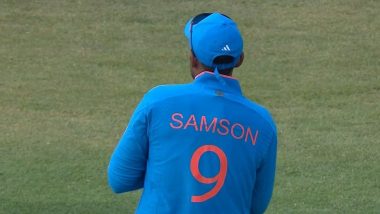 Suryakumar Yadav Spotted Wearing Sanju Samson’s Jersey During IND vs WI 1st ODI 2023, Picture Goes Viral