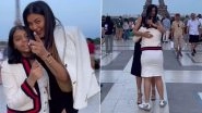 Sushmita Sen and Her Daughter Alisah Do a Happy Dance in Front of Eiffel Tower and This Video From Their Paris Trip Is All About Cherishing Moments &ndash; WATCH