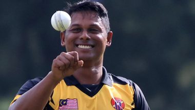 Malaysia Bowler Syazrul Idrus Becomes the First Man To Take Seven Wickets in A T20I Match, Achieves Feat Against China in ICC T20 World Cup Asia B Qualifier