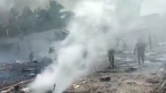 Tamil Nadu Blast Video: Five Killed, 10 Injured After Explosion at Firecracker Storage Godown in Krishnagiri