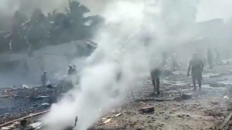 Explosion in TN Firecracker Godown Kills Five