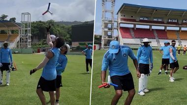 Virat Kohli, Shubman Gill and Other Team India Cricketers Engage in ‘Colourful’ Fielding Drill Ahead of IND vs WI 1st Test 2023 (Watch Video)