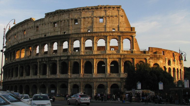 British Tourist Faces 5 Years of Imprisonment for Carving Girlfriend's Initials Into Colosseum, Begs Forgiveness As the Video Goes Viral