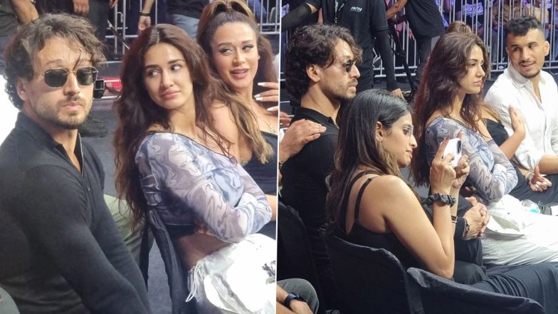 Rumoured Ex-Couple Tiger Shroff and Disha Patani Travel Together, Enjoy MFN Match in Delhi (View Pics & Video)