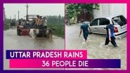 Uttar Pradesh: 36 People Die Due To Lightning, Drowning, & Other Rain-Related Issues; CM Yogi Adityanath Expresses Grief
