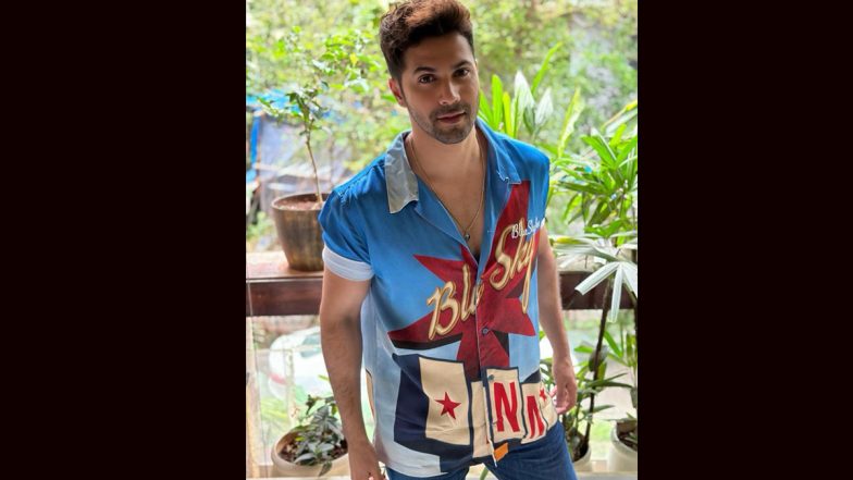 Varun Dhawan’s ‘Baarish Ke Din’ Attire Looks Cool and Casual, Bawaal Actor Shares Pics on Insta!