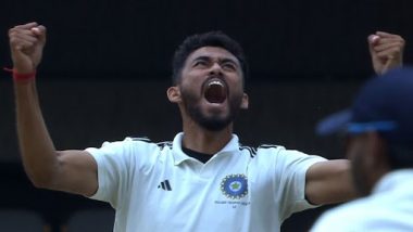 Duleep Trophy Final 2023: South Zone Beat West Zone by 75 Runs to Lift the Title