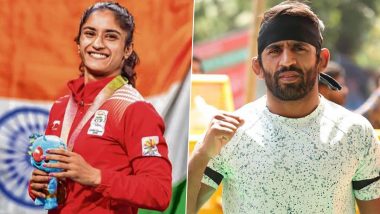 Asian Games 2023: Delhi High Court Seeks WFI’s Response on Plea Against Vinesh Phogat, Bajrang Punia’s Exemption From Wrestling Trials