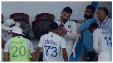 Virat Kohli Shows Nice Gesture By Giving Autographed Bats to Port of Spain Museum After IND vs WI 2nd Test 2023 Ended in A Draw (See Pic)