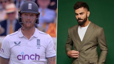 ‘I Wasn’t Joking About Calling Ben Stokes…’ Virat Kohli Reacts To England Captain's Remarkable Century Against Australia in Ashes 2023 2nd Test at Lord’s