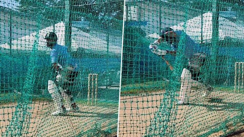 Virat Kohli Sweats It Out At Nets Ahead of Resuming His Innings From 87* During Day 2 of IND vs WI 2nd Test 2023 (Watch Video)