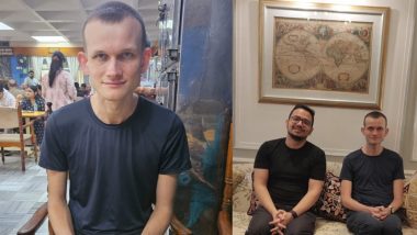 Ethereum Birthday: Co-Founder of Cryptocurrency Vitalik Buterin Celebrates 8th Birthday in Bengaluru With ‘Ghevar’ Cake and ‘Masala Dosa’