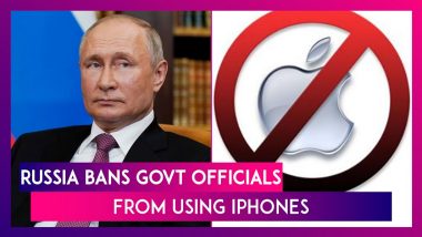Russia Bans iPhone: Russian Government Bans Officials From Using iPhones At Workplace