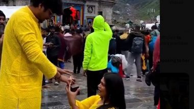 Kedarnath Temple Bans Use of Mobile Phones, Videography, Photography for Devotees After Video of Woman Blogger Proposing to Her Boyfriend Goes Viral