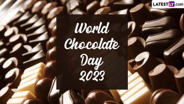 World Chocolate Day 2023 Wishes: WhatsApp Stickers, GIF Images, HD Wallpapers and SMS for Celebrating Love for Chocolates