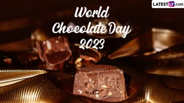 World Chocolate Day 2023 Wishes: WhatsApp Stickers, GIF Images, HD Wallpapers and SMS for the Day Dedicated to Enjoying Chocolates Guilt Free