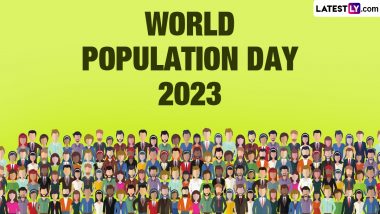 World Population Day 2023 Date and Theme: Know the History and Significance of the Day That Raises Awareness About the Global Population Issues