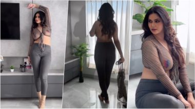 XXX Web Series Actress Aabha Paul's Video Flaunting Multicolour Pasties on Instagram Has Fans Flooding Her Comment Section!
