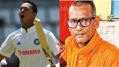 Yashasvi Jaiswal’s Father Bhupendra Goes for Kanwar Yatra After Youngster's Dazzling Century on Test Debut in Dominica