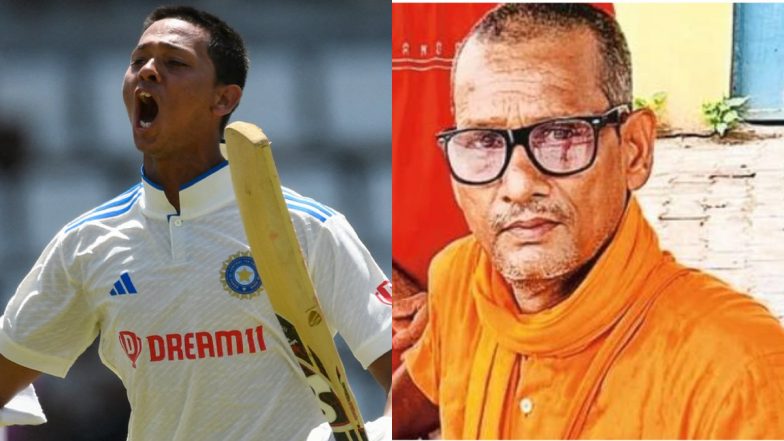 Yashasvi Jaiswal’s Father Bhupendra Goes for Kanwar Yatra After Youngster's Dazzling Century on Test Debut in Dominica
