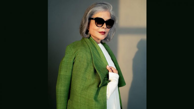 Zeenat Aman Slays in Full-Sleeved Green Coat and White Shirt, Veteran Actress Shares Pic on Insta!