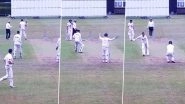 Batter Gets Run Out After Leaving Crease To Congratulate Partner for His Fifty in Club Cricket Match Days After Jonny Bairstow&rsquo;s Controversial Ashes 2023 Stumping (Watch Video)