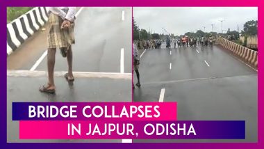 Odisha Bridge Collapse: Portion Of Bridge Collapses On NH-16 In Jajpur; No Injuries Reported