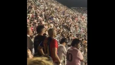 Viral Video Shows Spectators Leaving Stadium After Lionel Messi Was Subbed Off in Inter Miami vs Atlanta United Leagues Cup 2023 Match