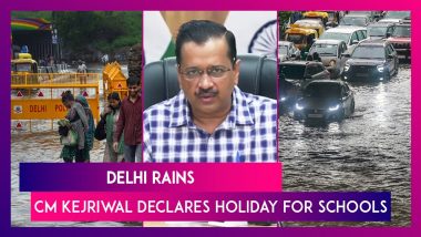 Delhi Rains: Heavy Rainfall Lashes National Capital; CM Arvind Kejriwal Declares Holiday For Schools