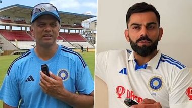 Rahul Dravid, Virat Kohli Reminisce Special Memories From Dominica, BCCI Shares Video Ahead of IND vs WI 1st Test 2023