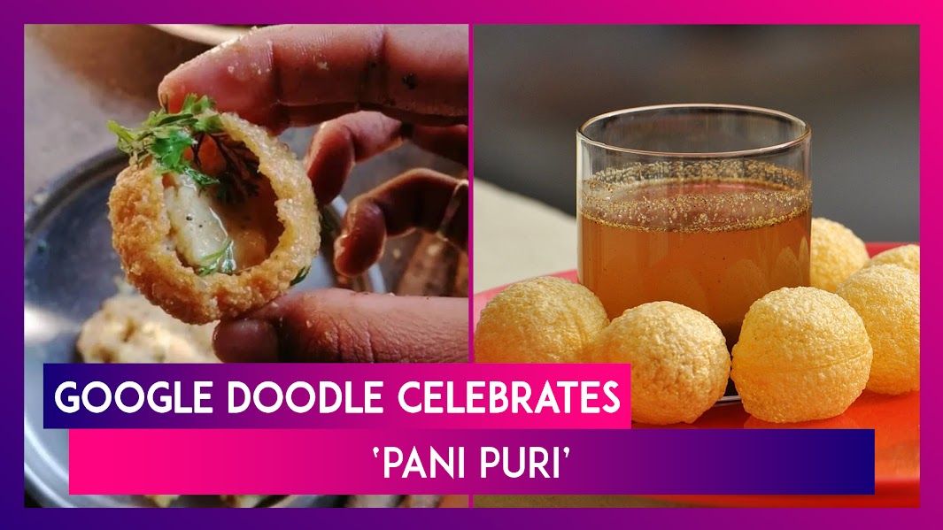 Google Doodle celebrates India's premier street food pani puri